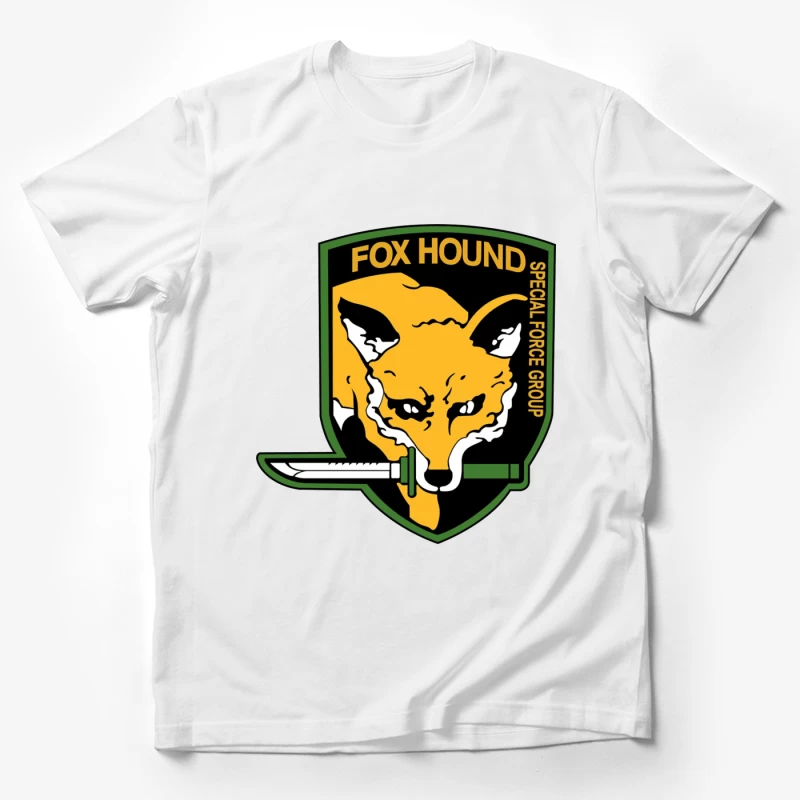 Fox Hound Special Force Group Emblem Male T-Shirt