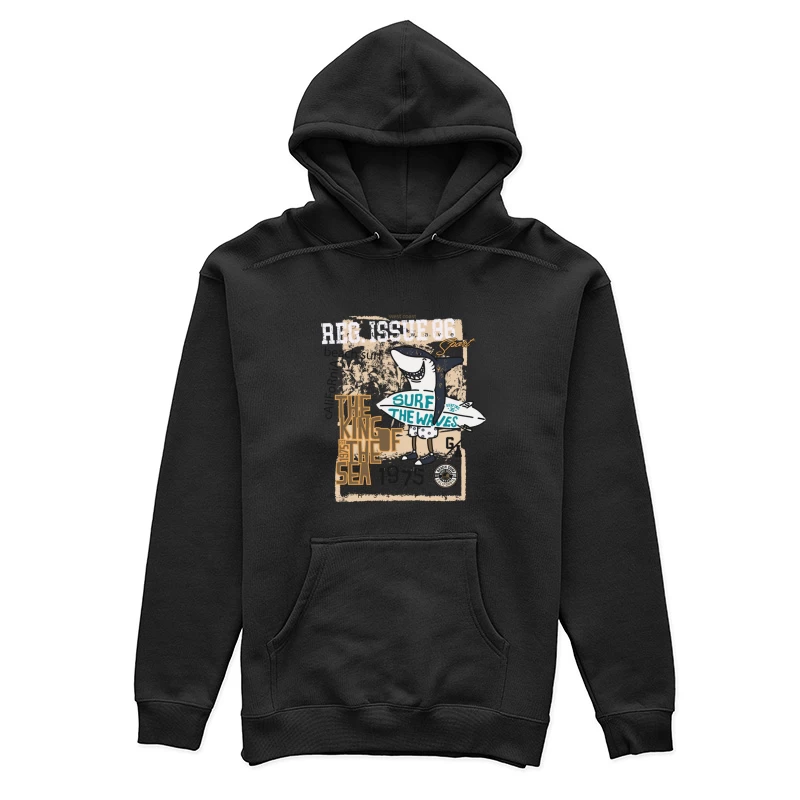 König der Wellen-Surfmode Damen Pullover Hoodie