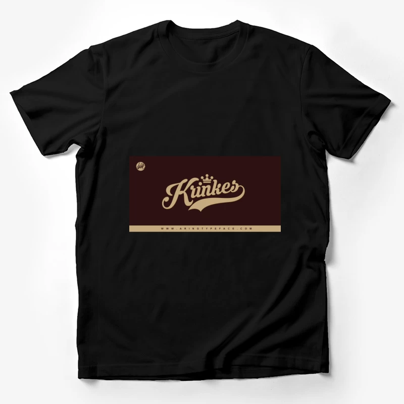 Logo rétro avec couronne Homme T-Shirt