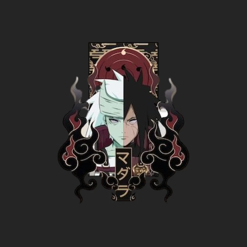Madara Uchiha Fusion, Anime Design Herren Pullover Sweatshirt