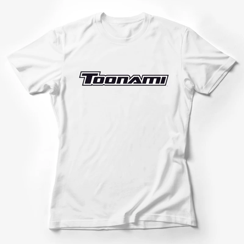 Toonami Logo - Cartoon Network's Iconic Anime Programming Block Female T-Shirt