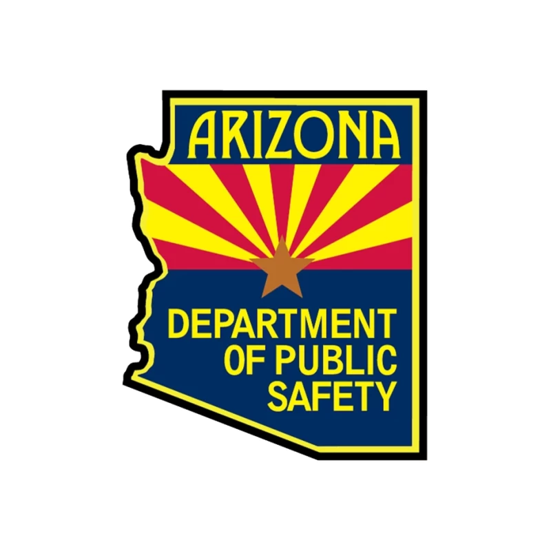 Arizona Department of Public Safety Official Logo Pin