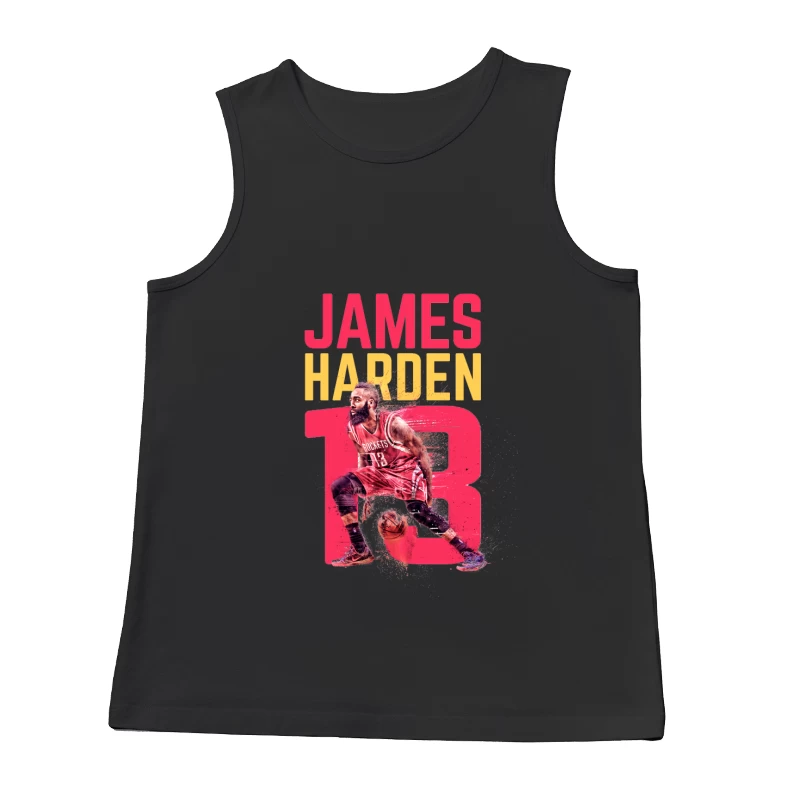 Basketballspieler James Harden Portrait Herren Tanktops