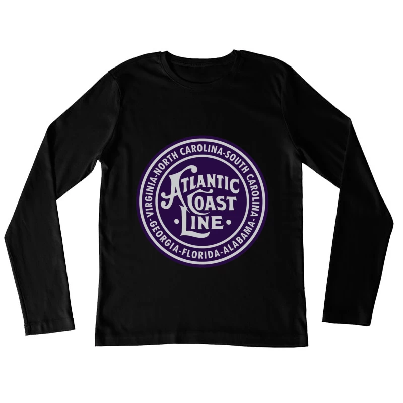 Atlantic Coast Line Railroad Female Long Sleeve T-Shirt
