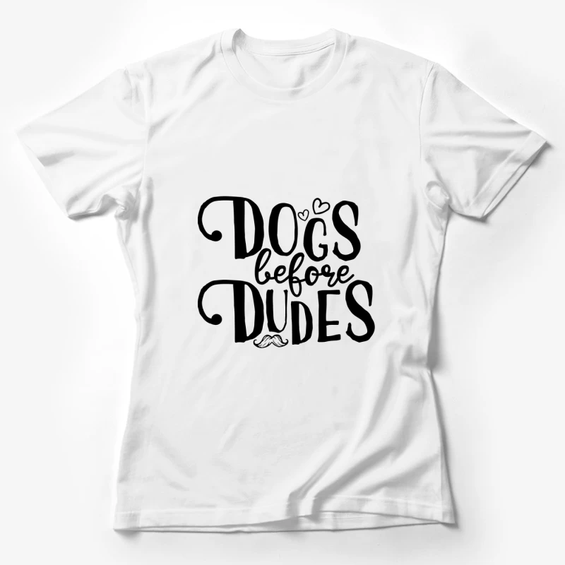 Silhouette de Main Délicate Femme T-Shirt