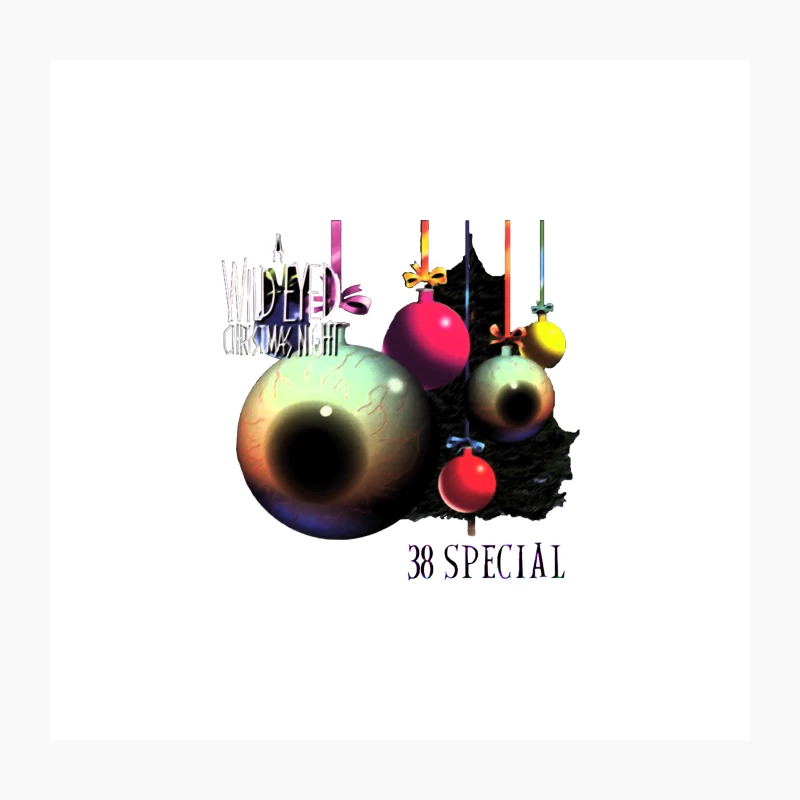 13 A WILD-EYED CHRISTMAS NIGHT - 38 SPECIAL BAND Throw Pillow