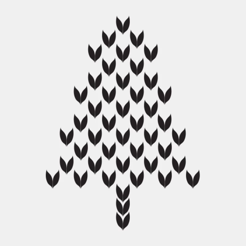 Arbre de chevrons en noir Homme Débardeur