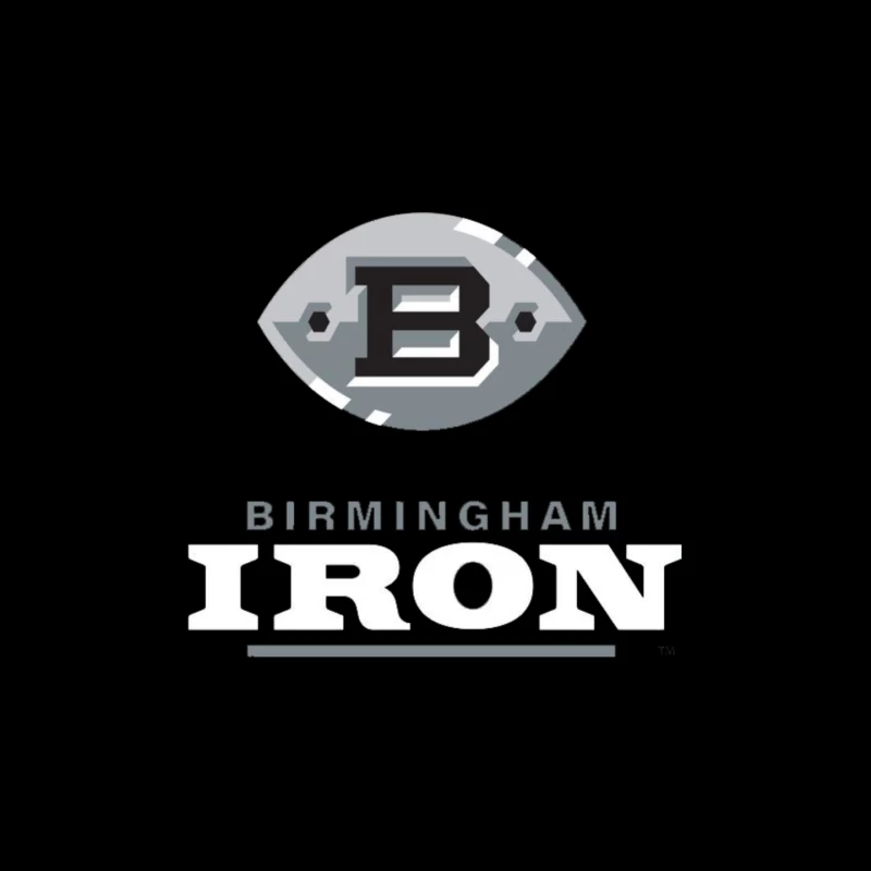 Birmingham Iron AAF Football Mouse Pad