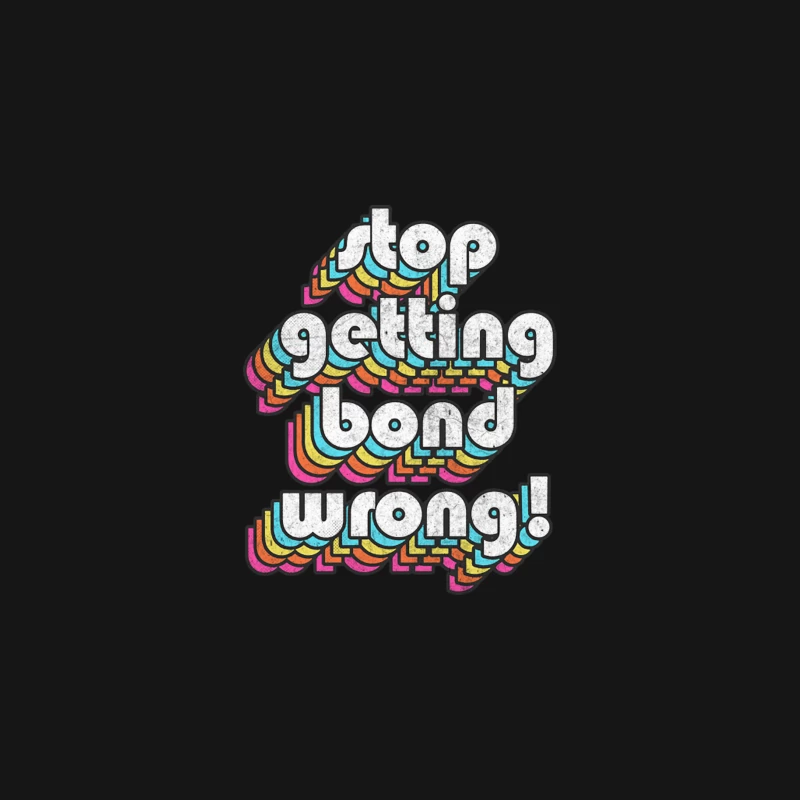 Alan Partridge Quote  Stop Getting Bond Wrong! Desk Mat