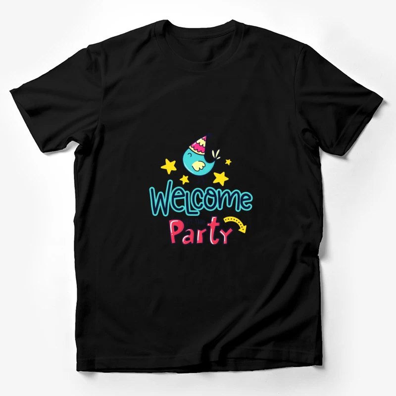 Bienvenue à la fête avec un oiseau joyeux Homme T-Shirt