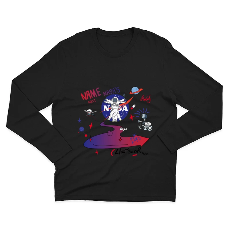Entwerfe den nächsten NASA Rover Herren Langarm T-Shirt