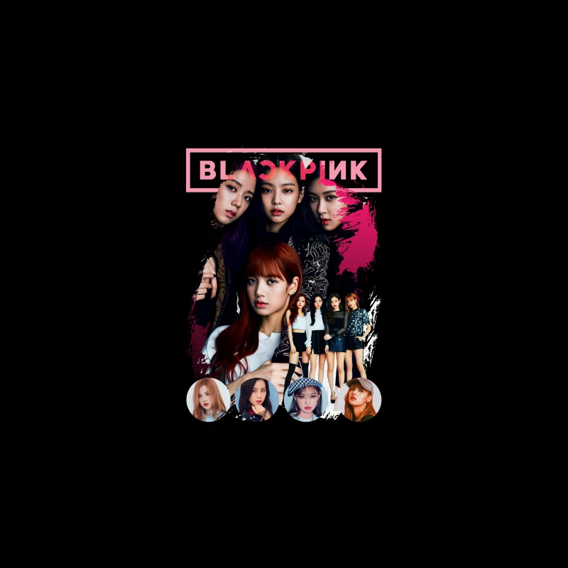 BLACKPINK: Iconic K-pop Girl Group Desk Mat