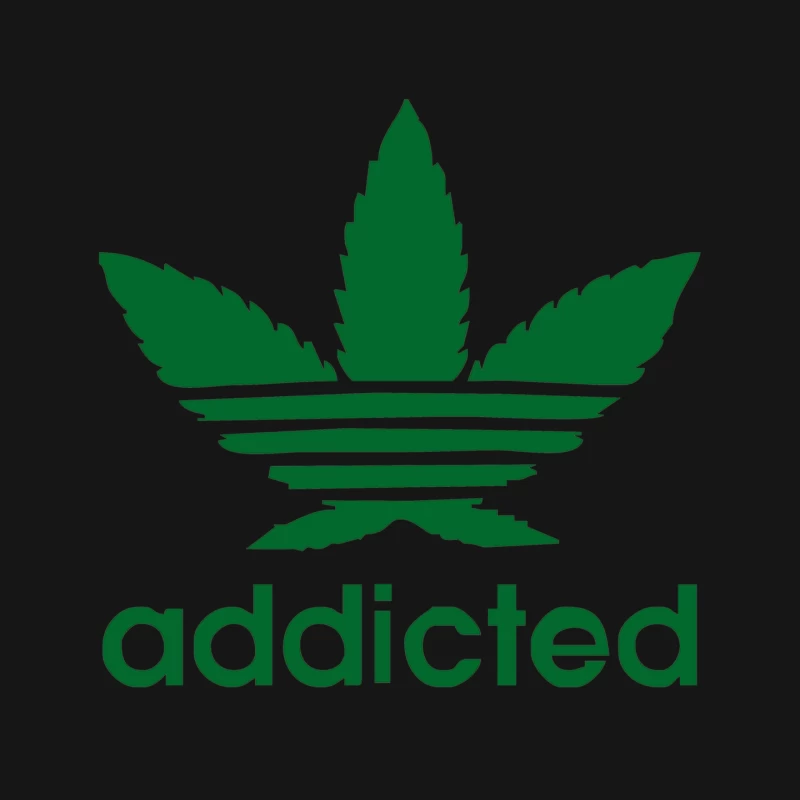 Addicted ~ Mens Funny Mouse Pad