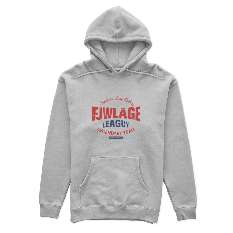 Legendäres College-Surfteam Damen Pullover Hoodie