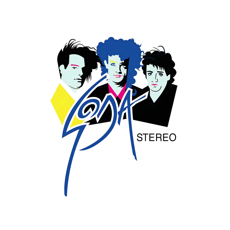 Soda Stereo 2 Throw Pillow