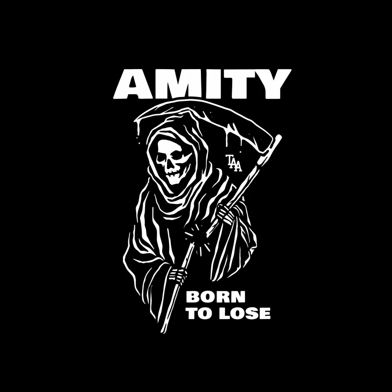 The Amity Affliction Born to Lose Throw Pillow