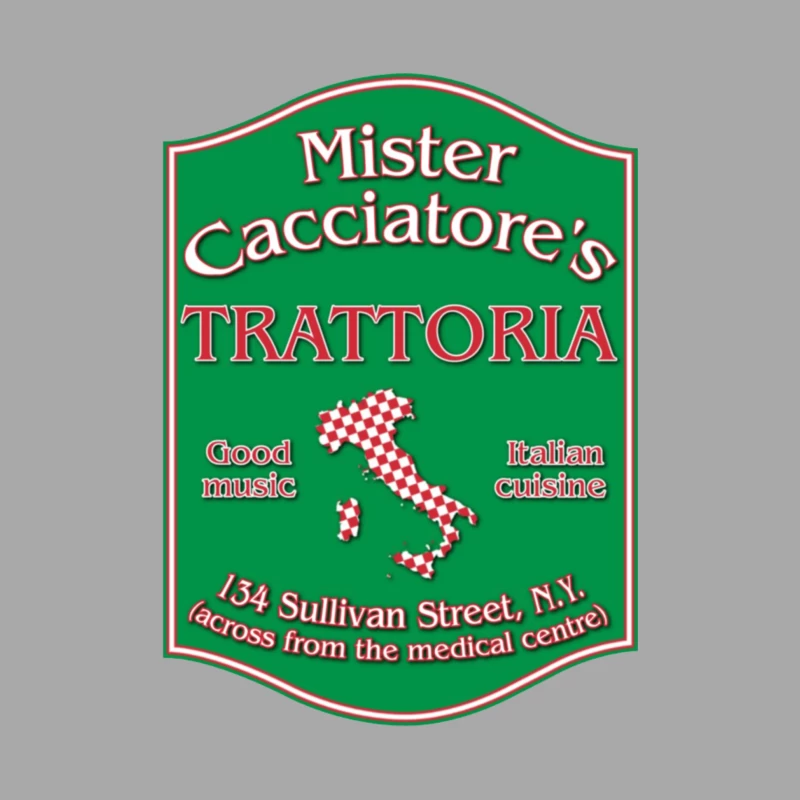 Mister Cacciatore's Male Pullover Hoodie