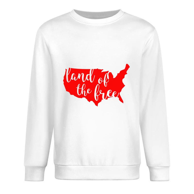 Carte patriotique des États-Unis Homme Sweat-shirt à enfiler