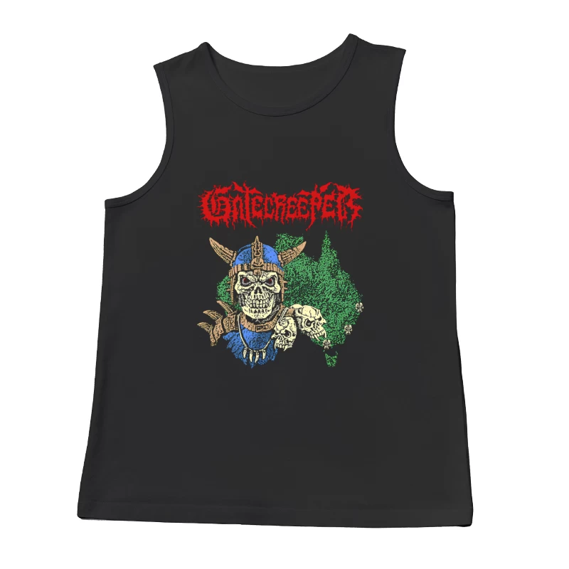 Gatecreeper Skull Spartan Male Tank Top