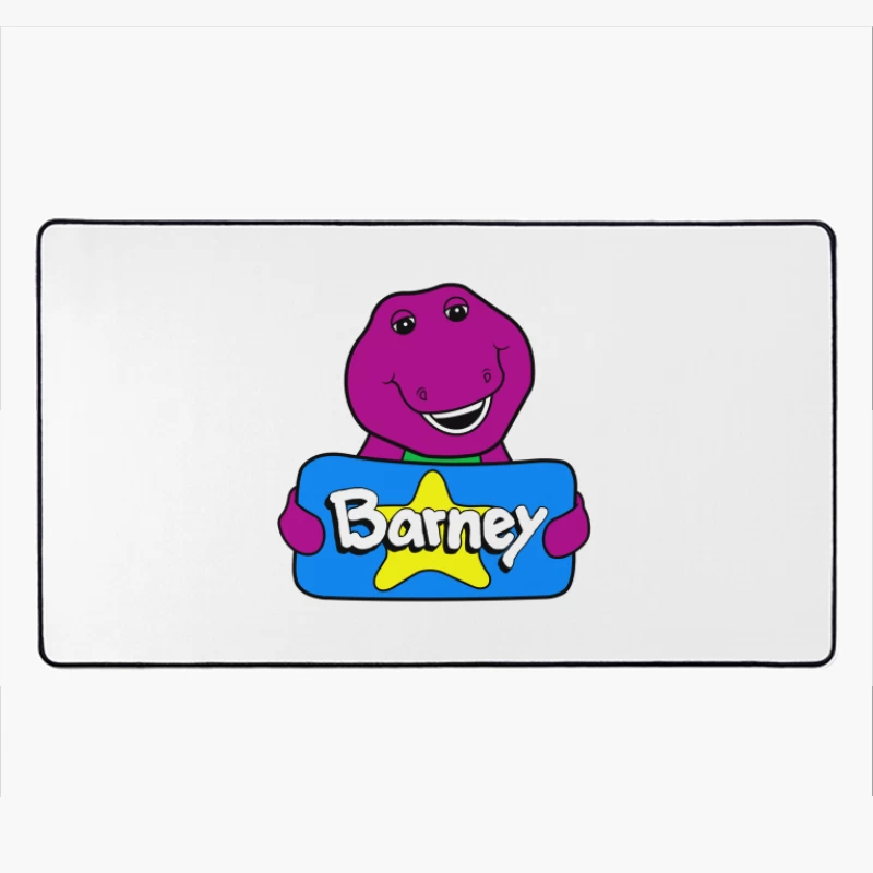 BARNEY'S retro Desk Mat