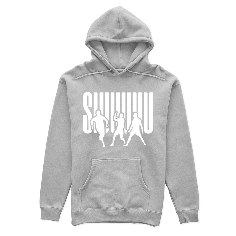 Dancing Silhouettes in Motion Female Pullover Hoodie