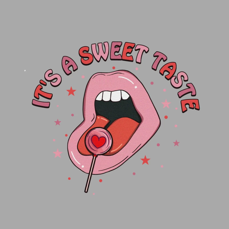 Süßer Geschmack mit einem Lollipop Herren Pullover Hoodie