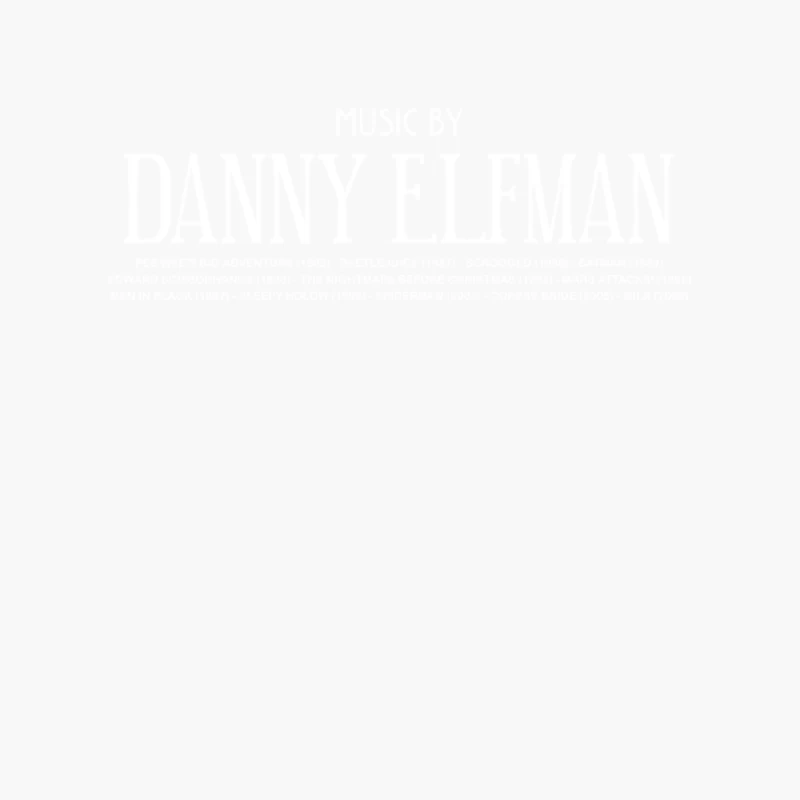 Music By Danny Elfman Cotton Tote Bag