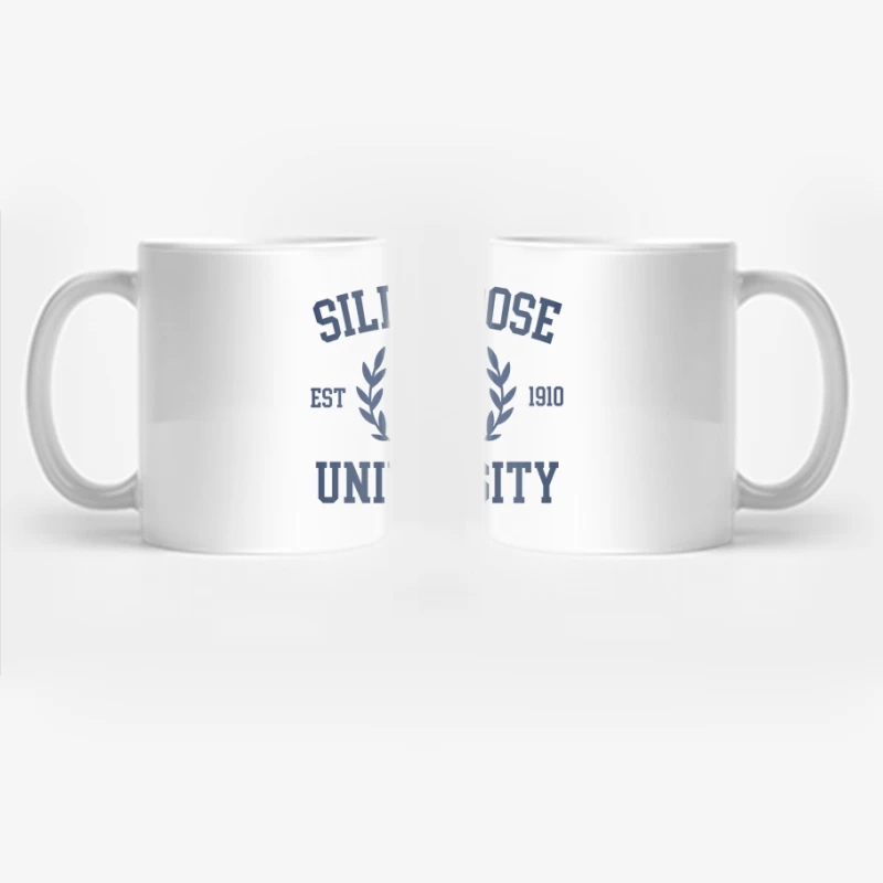 Silly Goose University Vintage-Style Logo Design Coffee Mug