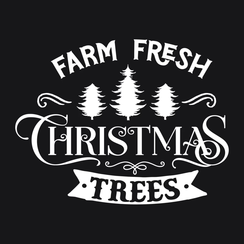 Affiche de vente d'arbres de Noël frais Femme Sweat à capuche