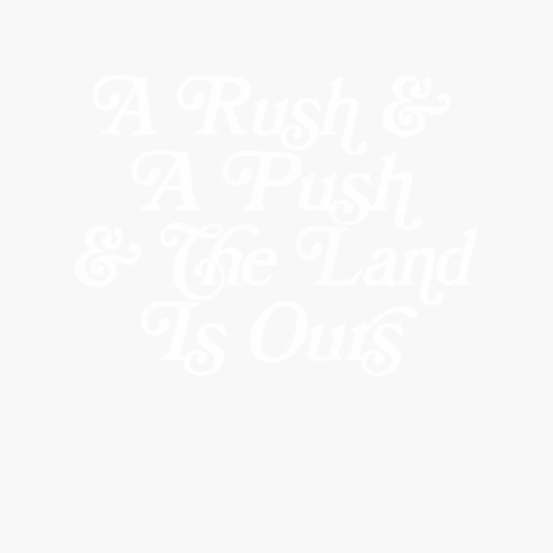 A Rush And A Push ... Morrissey Fan Cotton Tote Bag