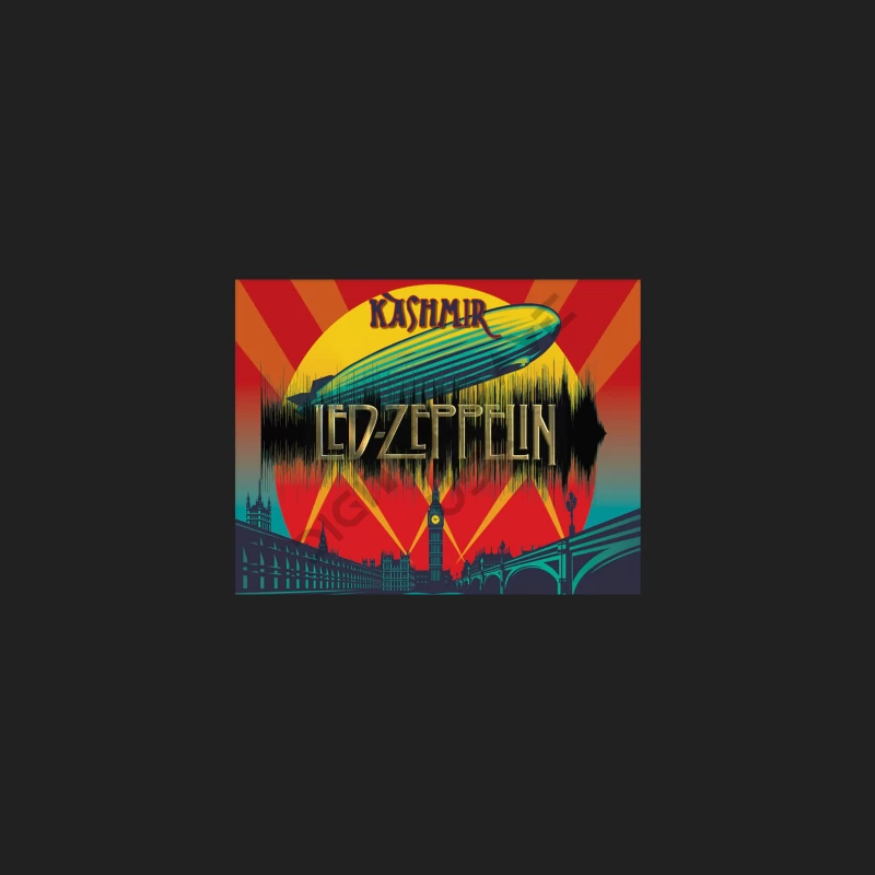 Led Zeppelin Kasmir Bucket Hat