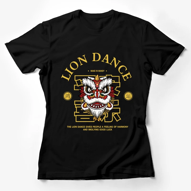 Löwentanz für Harmonie und Glück Damen T-Shirt