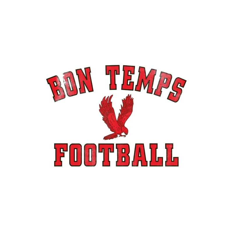 Bon Temps Football Vintage Mouse Pad