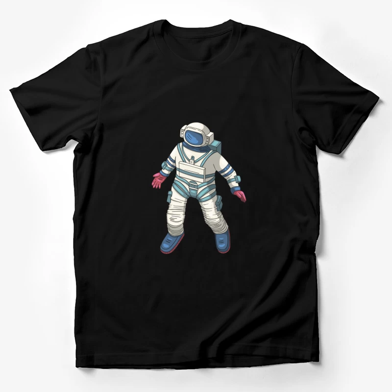 Illustration eines Astronauten im Raumanzug Herren T-Shirt