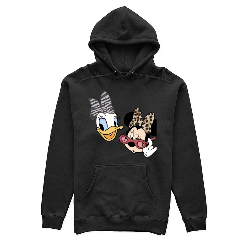 Mode dessin animé avec nœuds Femme Sweat à capuche