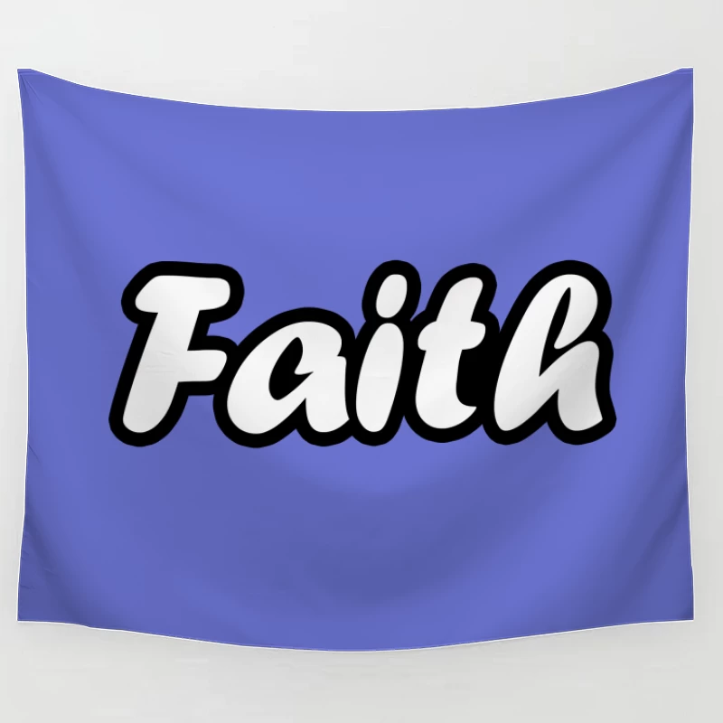 Word Art: Faith Tapestry