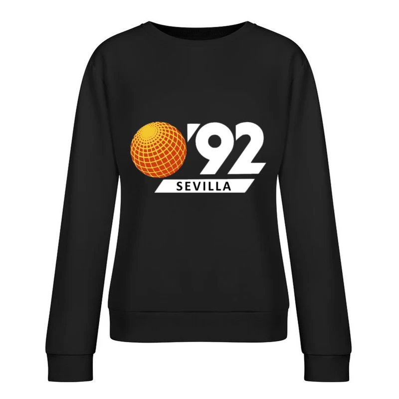 Sevilla world's fair expo Seville 1992 Female Pullover Sweatshirt