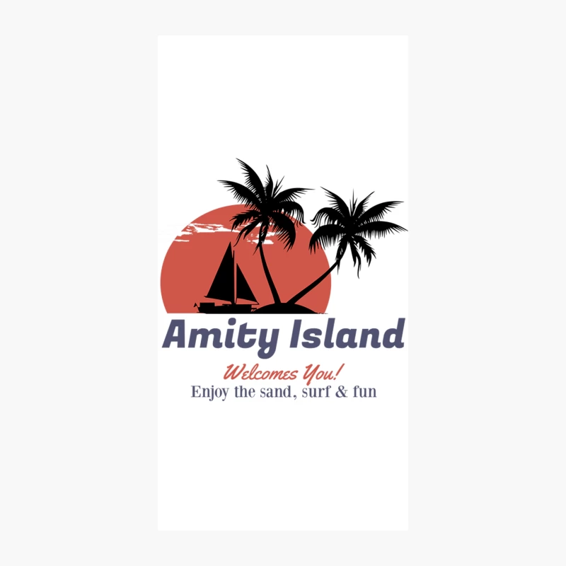 Amity Island iPhone Case