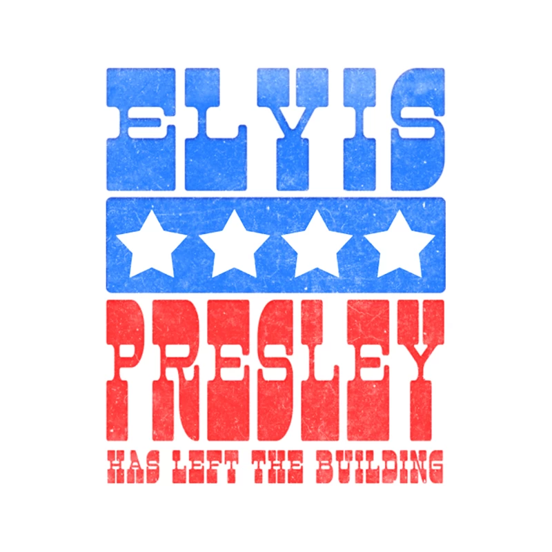 Elvis Has Left The Building Tapestry