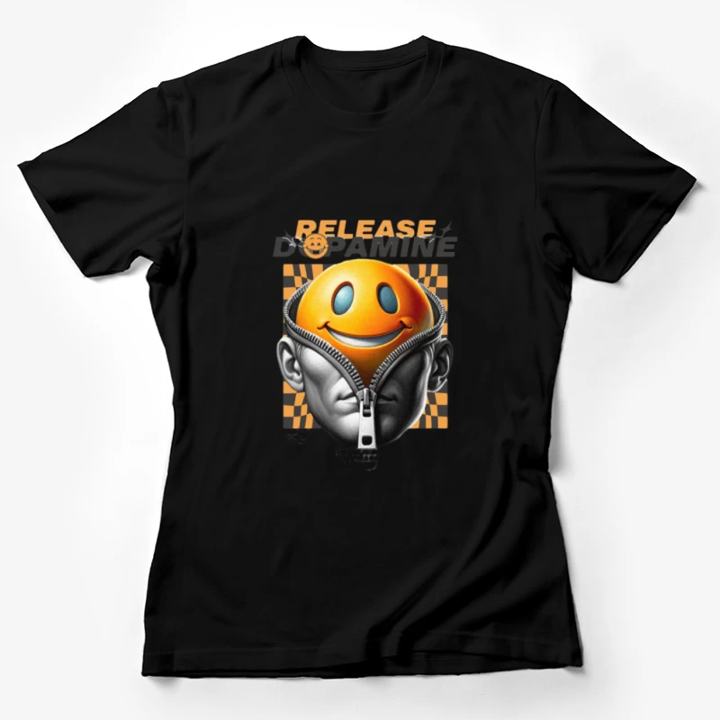 Freisetzung von Dopamin mit einem Lächeln Damen T-Shirt