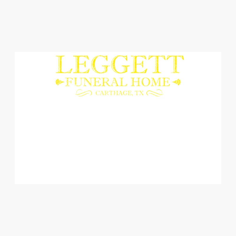 Leggett Funeral Home from the movie BERNIE, distressed Travel Mug