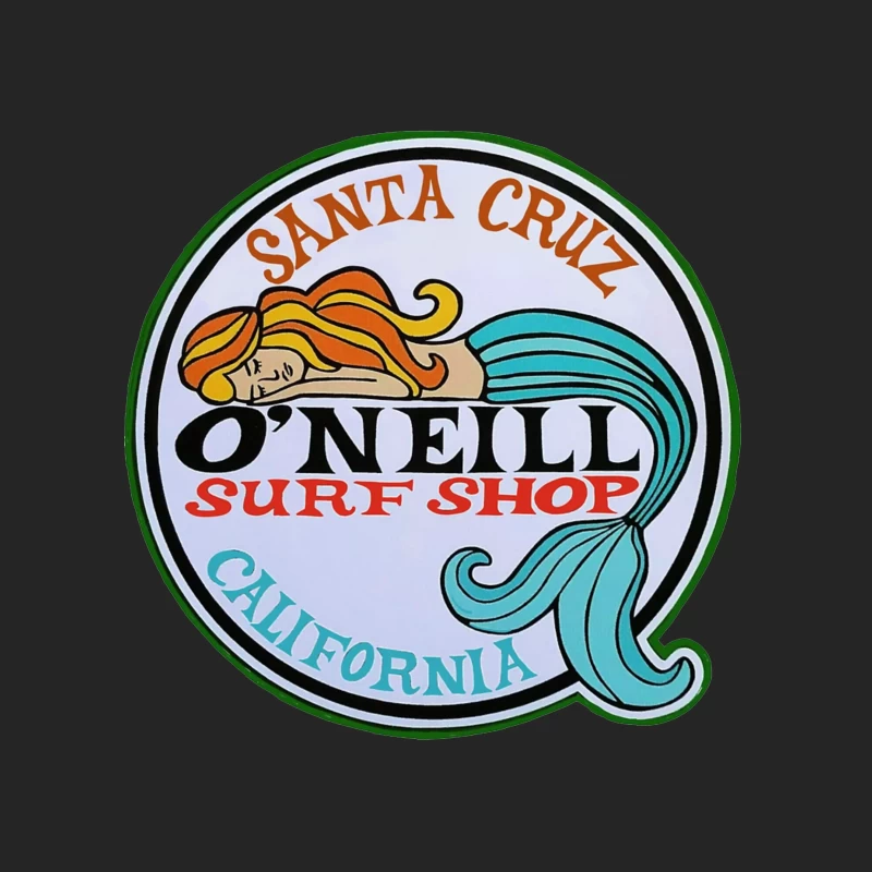 Vintage O'Neill Surf Shop Logo from Santa Cruz, California Male Pullover Sweatshirt