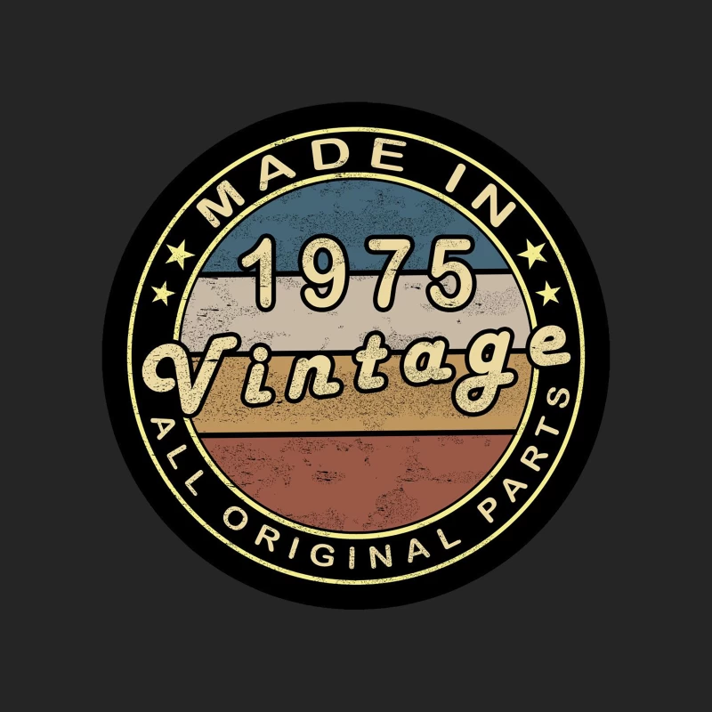 Vintage Design - Made in 1975 Damen Pullover Sweatshirt