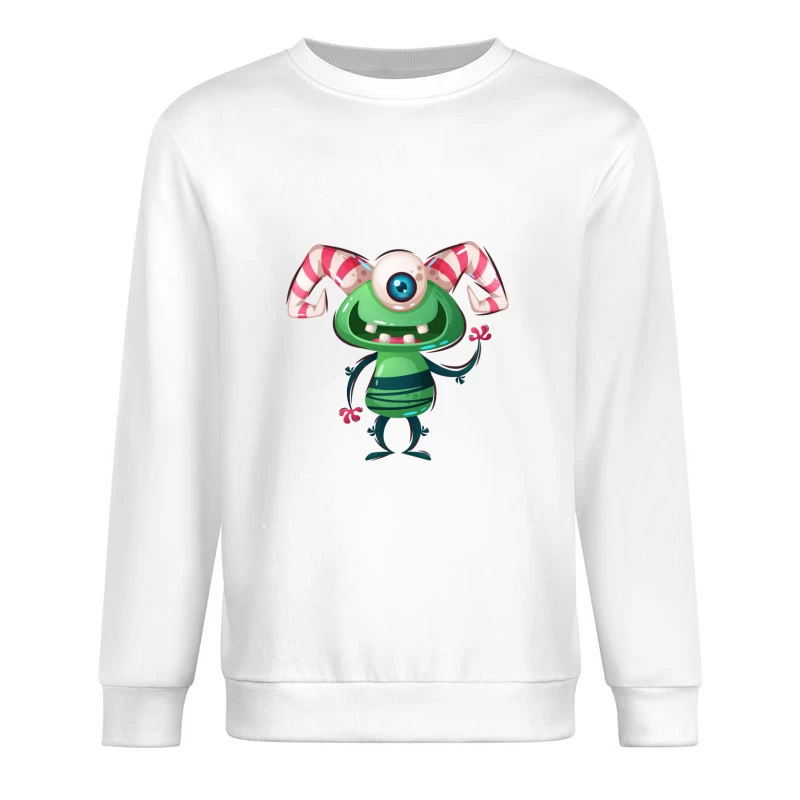 Monstre cyclope joyeux Homme Sweat-shirt à enfiler