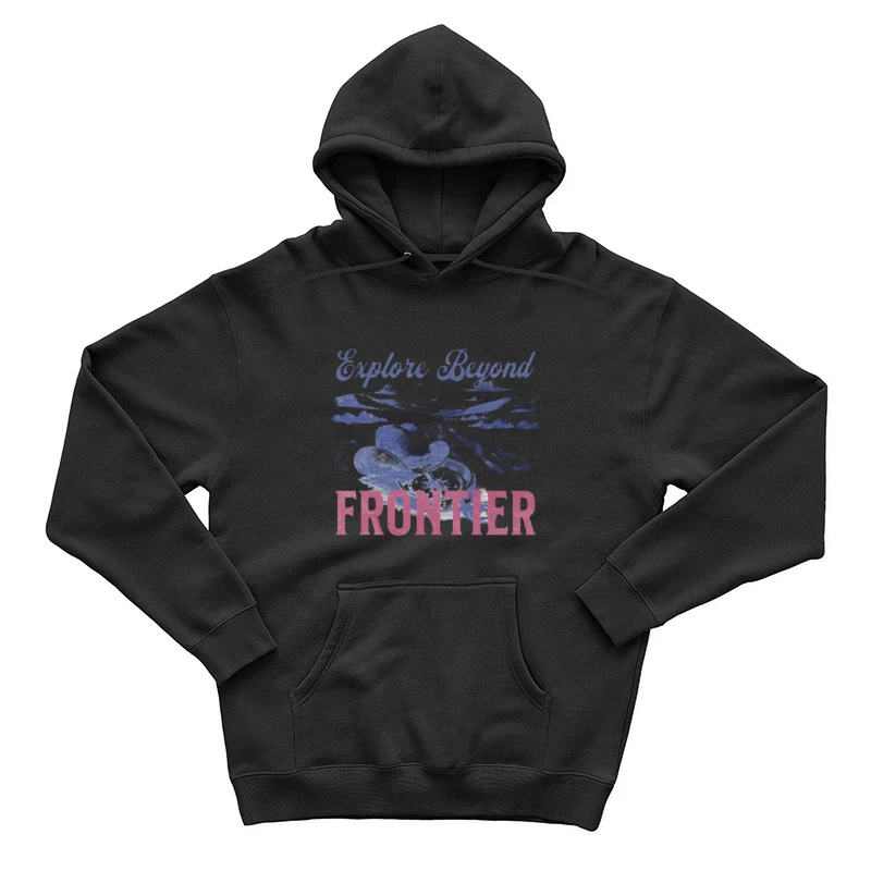 Erkunde die Wildnis jenseits der Grenze Herren Pullover Hoodie