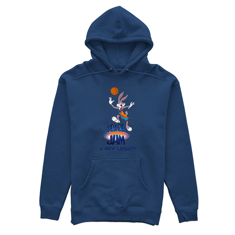 Space Jam: A New Legacy - Cartoon Basketball Animation Female Pullover Hoodie