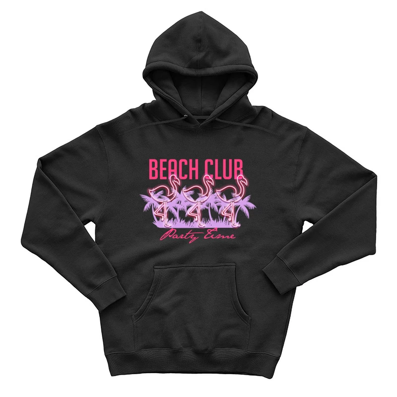 Soirée Club de Plage Flamant Homme Sweat à capuche