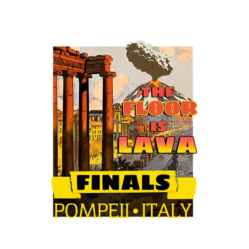The Floor is Lava Finals Tapestry