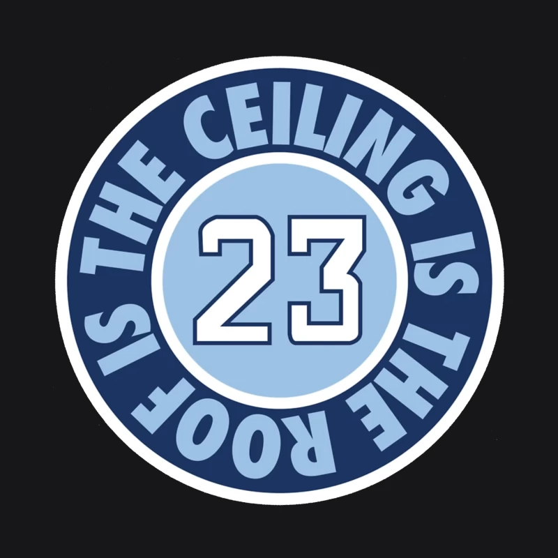 23 The Ceiling is the Roof Male Pullover Hoodie