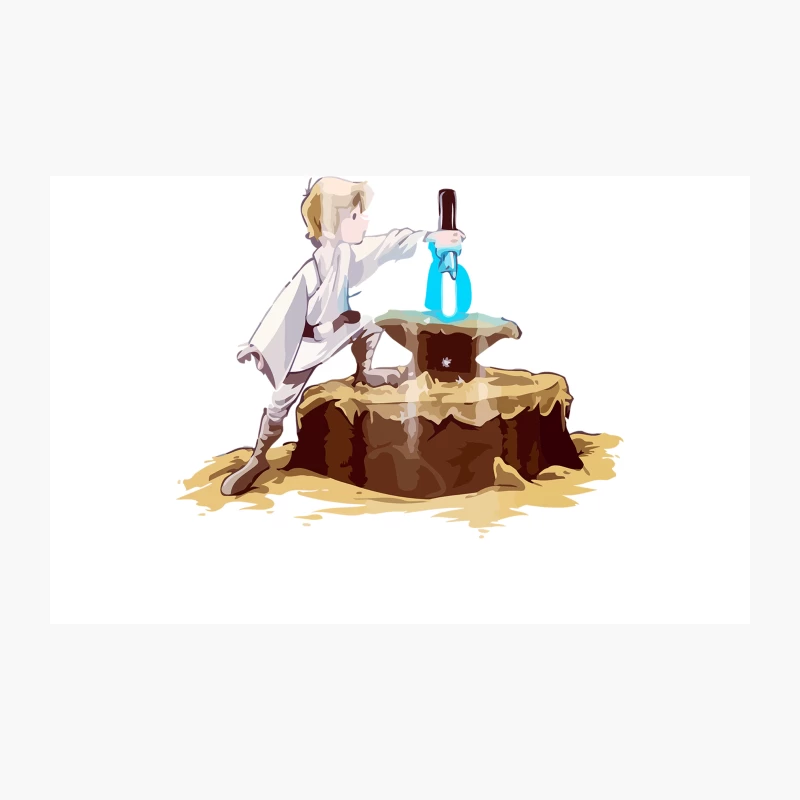 Anime Boy's Medieval Fantasy Adventure Travel Mug